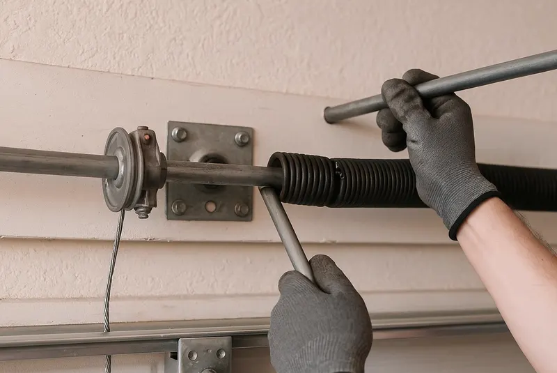 Garage Door Spring Repair in Plantation